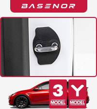 tesla model 3 door lock cover