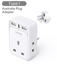 UK to India Plug Adapter