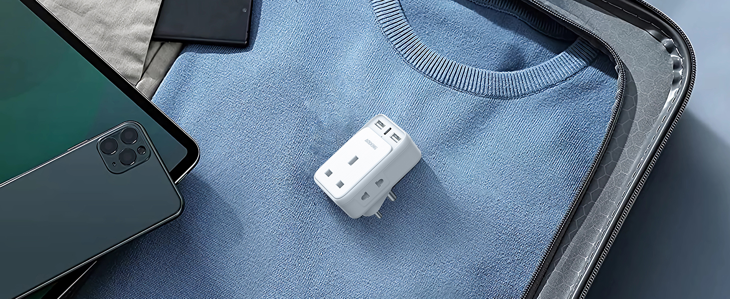 UK to India Plug Adapter