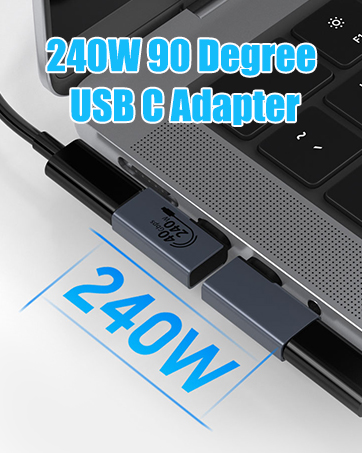 90 degree usb c adapter