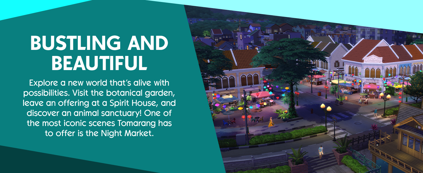 BUSTLING AND BEAUTIFUL