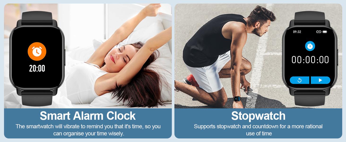Smart Alarm Clock、Stopwatch