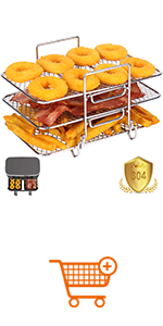 air fryer rack for ninja dual