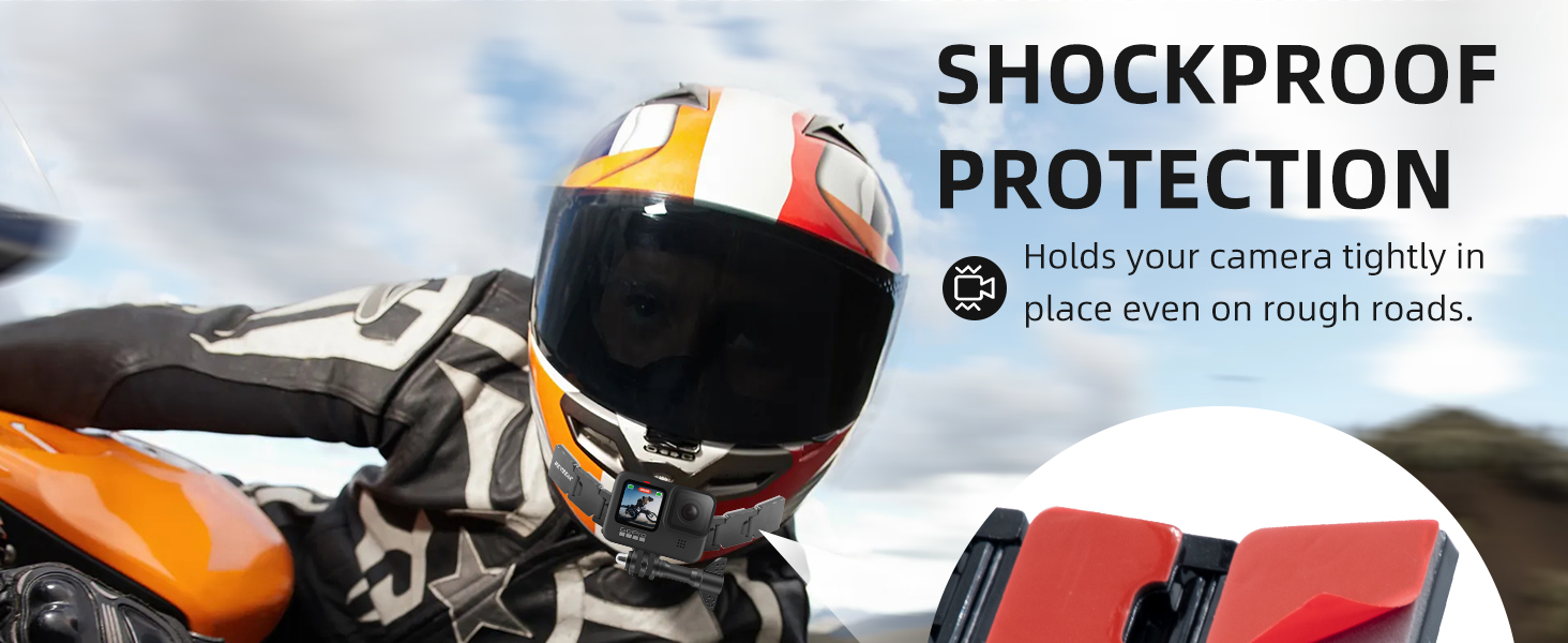 Motorcycle Helmet Chin Mount