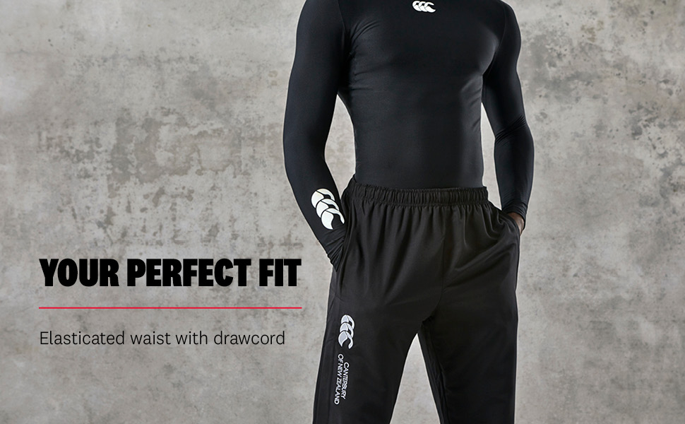 Your perfect fit elasticated waist with drawcord