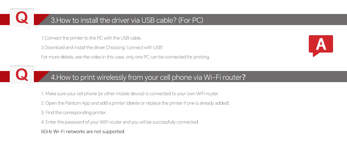 PANTUM M6500NW Multifunction Laser Printer