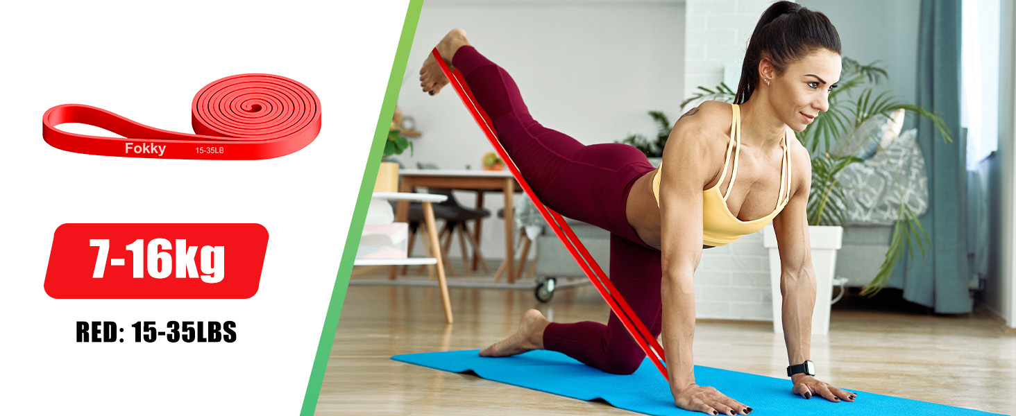 resistance bands15-35lb pull up resistance bands gym bands pilates band