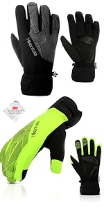 Winter gloves bicycle