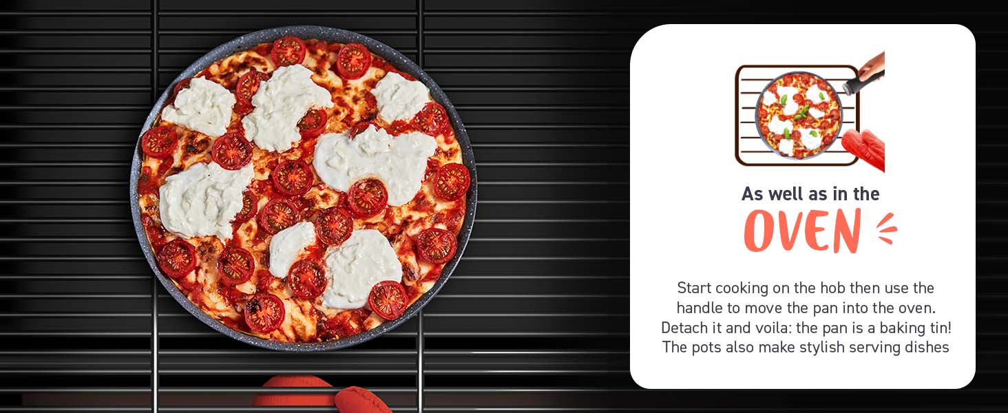 Ingenio can be used in the oven