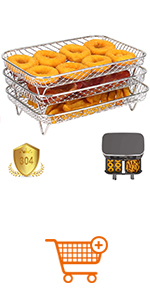 air fryer rack for ninja dual