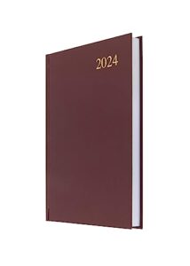 Collins Debden Collins Essential A5 Diary 2024 Daily Planner - 2024 Page A Day Diary