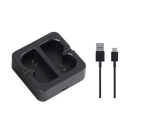 Dual Port Ring Doorbell Battery Charger Compatible with Ring Video Doorbell 2/3/3Plus/4