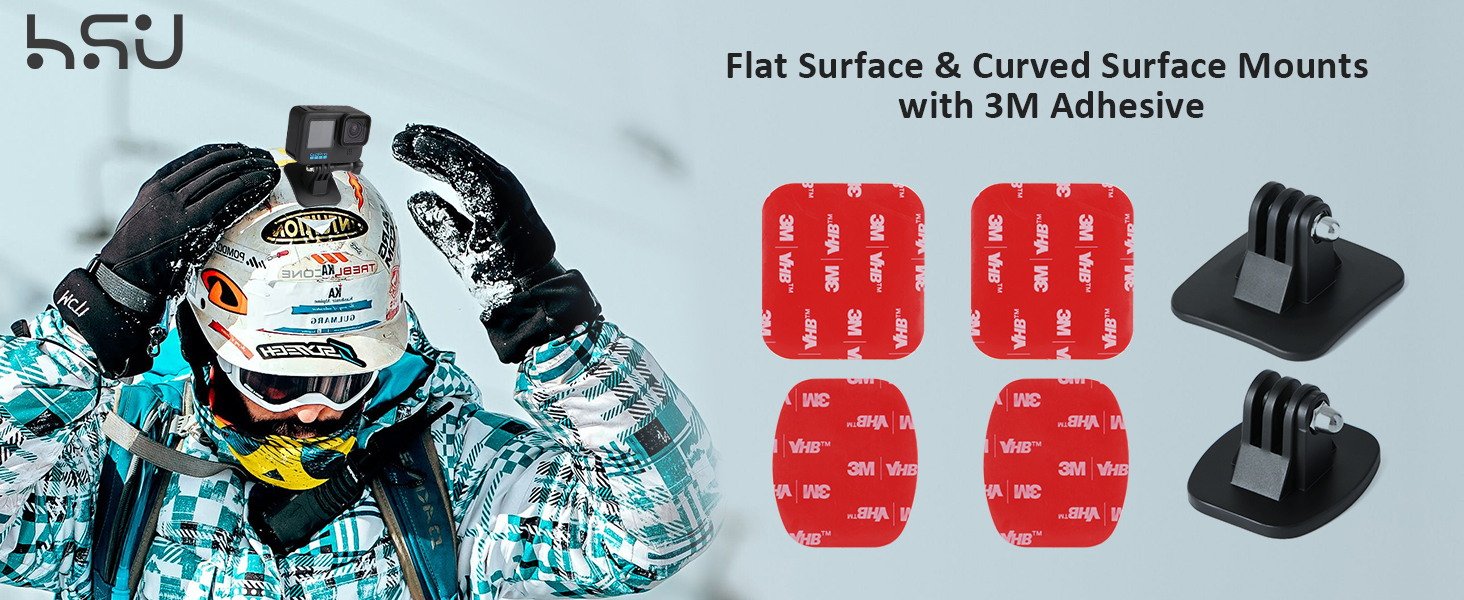 gopro adhesive mounts