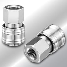 Female Quick Release Coupler to 1/4