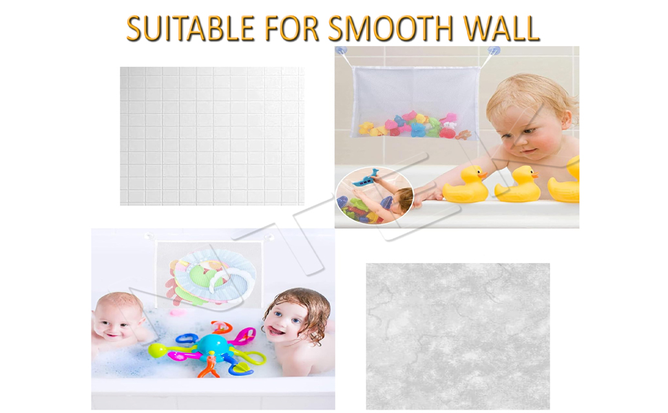 2 x Mesh Baby Bath Toy Storage