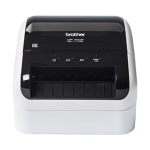 Brother QL-1100C Label Printer | Shipping Labeller | PC Connected | Desktop | Wide Format 4 Inch Labels