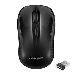 Wireless Mouse for Laptop Silent Cordless 2.4G USB Mini Mouse