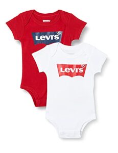 Levi's Kids Batwing 2 Piece Bodysuit Baby Boys