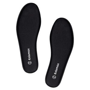Knixmax Memory Foam Insoles for Men & Women - Comfort Inner Soles Cushioned Shoe Inserts Replacement Innersoles for Trainers
