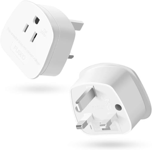 Aieve US to UK Plug Adapter