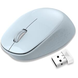 LeadsaiL Wireless Mouse for Laptop Silent Cordless USB Mouse Wireless Optical Computer Mouse
