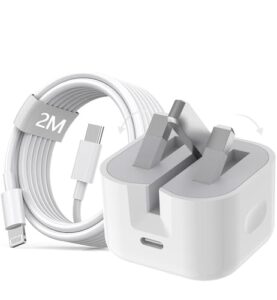 iphone USB C Fast Charger [ MFi Certified] PD 20W 3.0 USB C Fast Charger Plug and 2M USB C Quick Charging Cable Compatible with i Phone 14/14 Plus/14 Pro Max/13/12/11/XS/XR/XS/8