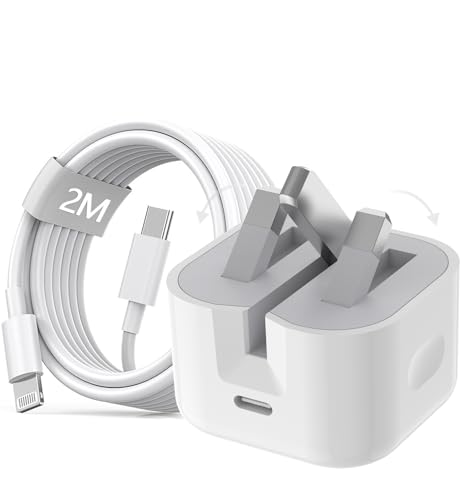 iphone USB C Fast Charger [ MFi Certified] PD 20W 3.0 USB C Fast Charger Plug and 2M USB C Quick Charging Cable Compatible with i Phone 14/14 Plus/14 Pro Max/13/12/11/XS/XR/XS/8