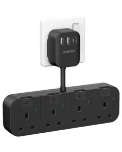 Multi Plug Extension with 3 USB (1 Type C)