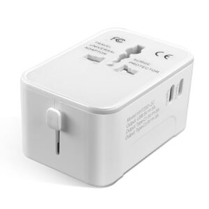 Worldwide Travel Adapter with USB C and USB A Port