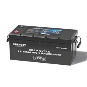 Renogy 12V 200Ah LiFePO4 Battery with 5000+ Deep Cycles