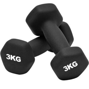 Neoprene Dumbbell Weights Pair Sweat Resistant Dumbbell Set 1KG 2KG 3KG 4KG 5KG Dumbbell Hand Weight for Home Exercise