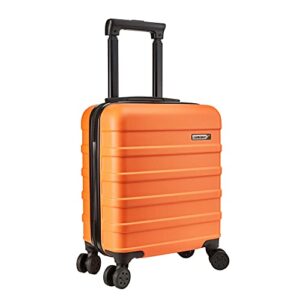 Cabin Max Anode Carry on Suitcase 45x36x20cm Lightweight Hand Luggage Suitable for Easyjet Under Seat (Seville Orange)