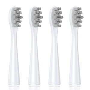 4 Pack of Electric Toothbrush Heads Compatible with Deepklean WS8002