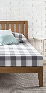 Alexia Wood Platform Bed