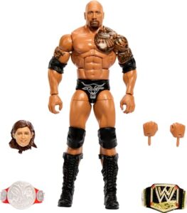 WWE Elite Action Figure WrestleMania with Accessory and Nicholas Build-A-Figure Parts