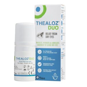 Thealoz Duo Eye Drops - Rapid & Long-Lasting Relief for Dry