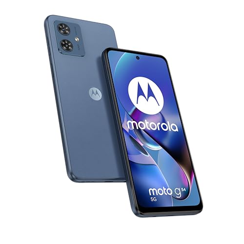 Motorola Smartphones Moto G54 8+256 IndigoBlue Vegan Leathe
