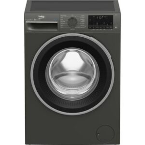 Beko B3W5941IG Washing Machine | 9 kg Capacity 1400 rpm Spin Speed | A Rated Energy Class| Graphite Colour