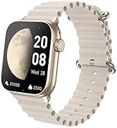 Muzaria Smart Watch, Fitness Watch with Make/Answer Calls & Voice Assistant, Fitness Tracker with...