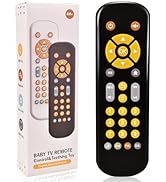 Gifts for Girls Age 1-3 Toddler Sensory Toy for 1 2 3 Year Old Baby Girls Realistic TV Remote Con...