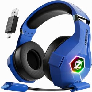 Ozeino ZW1S Wireless Gaming Headset with Microphone
