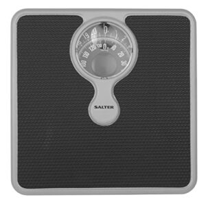Salter 484 SBFEU16 Mechanical Bathroom Scale – Premium Body Weight Scale with Large Magnifying Lens