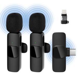 Qhot Wireless Microphones for iPhone iPad