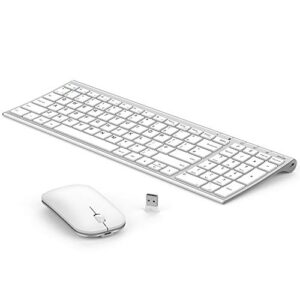 Rechargeabe Wireless Keyboard Mouse