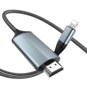 LAHLNX HDMI Converter Cable for iPhone 2.0m