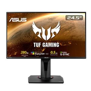 ASUS TUF Gaming VG258QM Gaming Monitor – 24.5 inch Full HD (1920x1080)