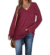 Aokosor Womens Casual Dress Gigot Long Sleeve Dress Ladies Pleated Tunic Dress with Pockets