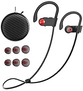 Bluetooth Headphones, Running Headphones Wireless Earbuds with Bluetooth 5.3 Chip IPX7 Waterproof...