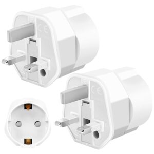 European to UK Plug Adapter