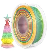 SUNLU Silk PLA Filament 1.75mm, 3D Printer Filament Silk, Silky Shiny Filament PLA for 3D Printer...